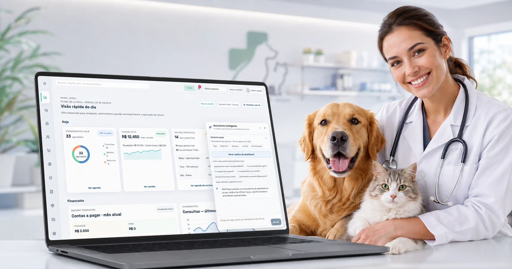Capa do artigo Como escolher um sistema veterinário para sua clínica